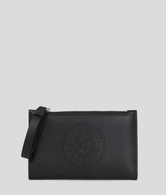 PORTEFEUILLE SLIM À DEUX VOLETS K/CIRCLE PORTEFEUILLE SLIM À DEUX VOLETS K/CIRCLE