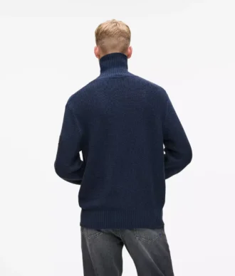 Pull à col roulé ample