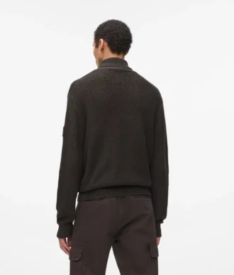 Pull à col roulé ample