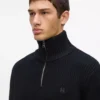 Pull à col roulé et demi-zip Pull à col roulé et demi-zip