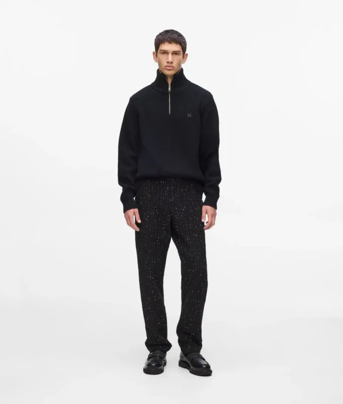 Pull à col roulé et demi-zip Pull à col roulé et demi-zip