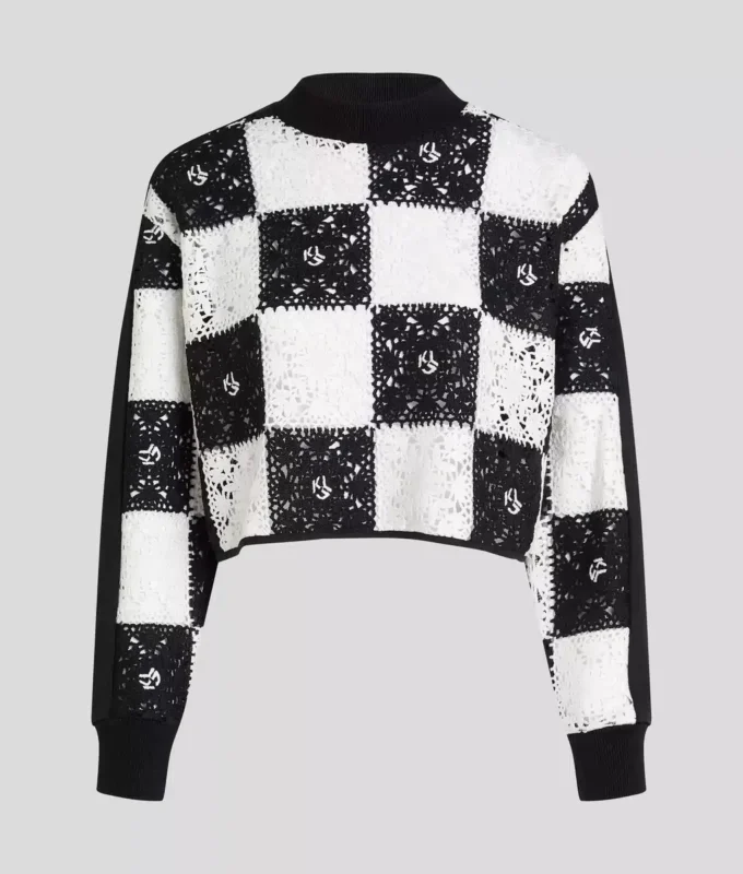 PULL COURT AU CROCHET PULL COURT AU CROCHET