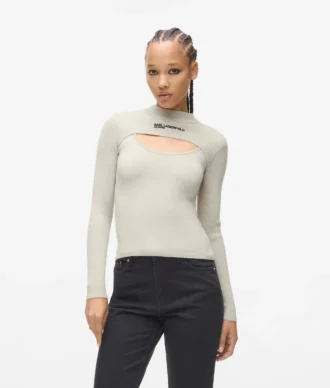Pull à découpes