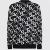 Pull entièrement recouvert du monogramme Pull entièrement recouvert du monogramme