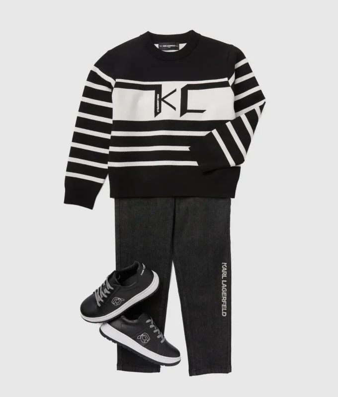 Pull Monogram pour garçon Pull Monogram pour garçon