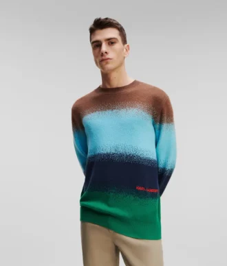 PULL À RAYURES DÉGRADÉES