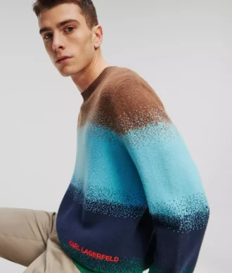 PULL À RAYURES DÉGRADÉES