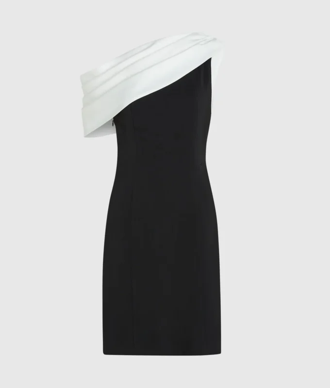 Robe asymétrique drapée Robe asymétrique drapée