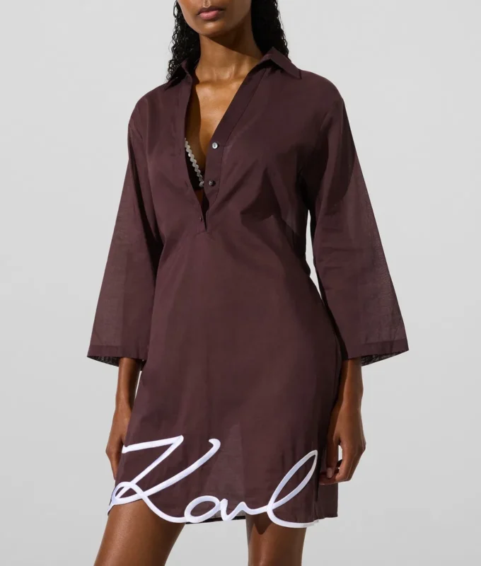 ROBE CHEMISE DE PLAGE K/SIGNATURE ROBE CHEMISE DE PLAGE K/SIGNATURE