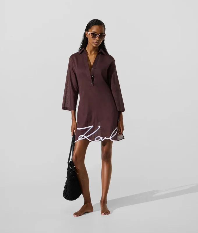 ROBE CHEMISE DE PLAGE K/SIGNATURE ROBE CHEMISE DE PLAGE K/SIGNATURE
