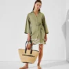 ROBE CHEMISE DE PLAGE K/SIGNATURE ROBE CHEMISE DE PLAGE K/SIGNATURE