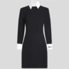 ROBE À COL BLANC ROBE À COL BLANC