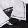 Robe à col contrasté pour fille Robe à col contrasté pour fille