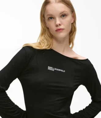Robe à cordons et épaules dénudées