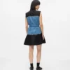 Robe à corsage en denim Robe à corsage en denim