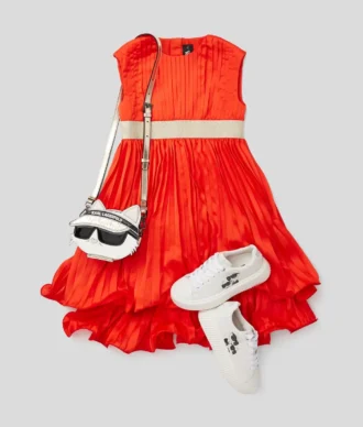 ROBE DE FÊTE LOGO POUR FILLES
