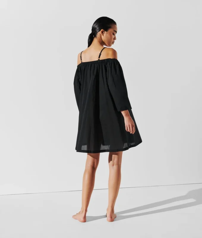 ROBE DE PLAGE À ÉPAULES DÉNUDÉES K/SIGNATURE
