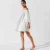 ROBE DE PLAGE À ÉPAULES DÉNUDÉES K/SIGNATURE