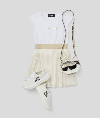 ROBE DE SOIRÉE PLISSÉE POUR FILLES