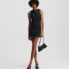 ROBE EN DENIM ENDUIT ROBE EN DENIM ENDUIT
