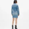 Robe en jean à ceinture Robe en jean à ceinture