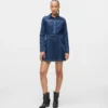 Robe en jean cloutée Robe en jean cloutée