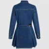 Robe en jean cloutée Robe en jean cloutée