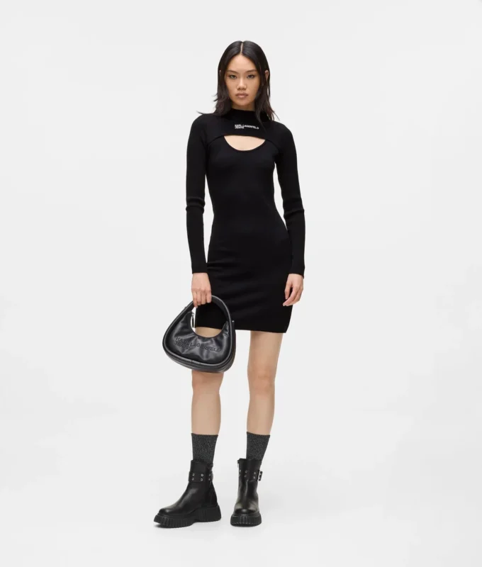 Robe en maille ajourée Robe en maille ajourée