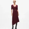 Robe en maille avec ceinture Robe en maille avec ceinture