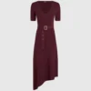 Robe en maille avec ceinture Robe en maille avec ceinture