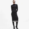 Robe en maille avec logo Robe en maille avec logo