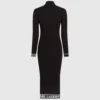 Robe en maille avec logo Robe en maille avec logo