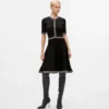 Robe en maille bouclée Robe en maille bouclée