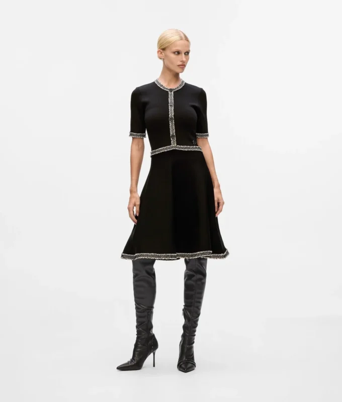 Robe en maille bouclée Robe en maille bouclée