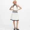Robe en maille à ceinture Karl DNA Robe en maille à ceinture Karl DNA