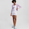 ROBE EN MAILLE À IMPRIMÉ FLORAL ROBE EN MAILLE À IMPRIMÉ FLORAL