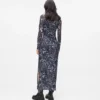Robe en maille imprimée intégralement Robe en maille imprimée intégralement