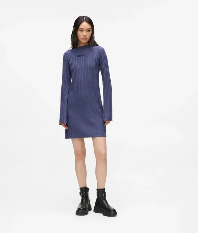 Robe en maille plissée Robe en maille plissée