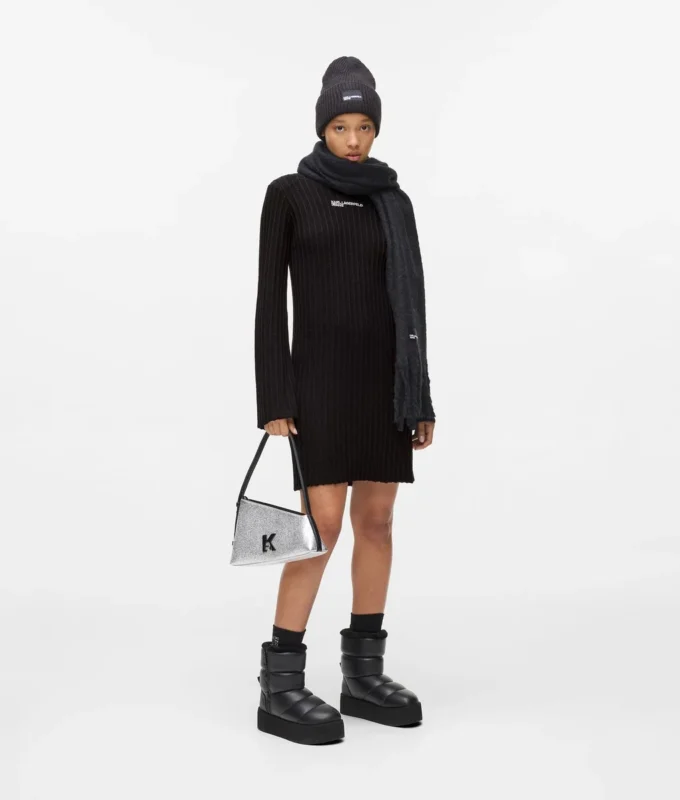 Robe en maille plissée Robe en maille plissée