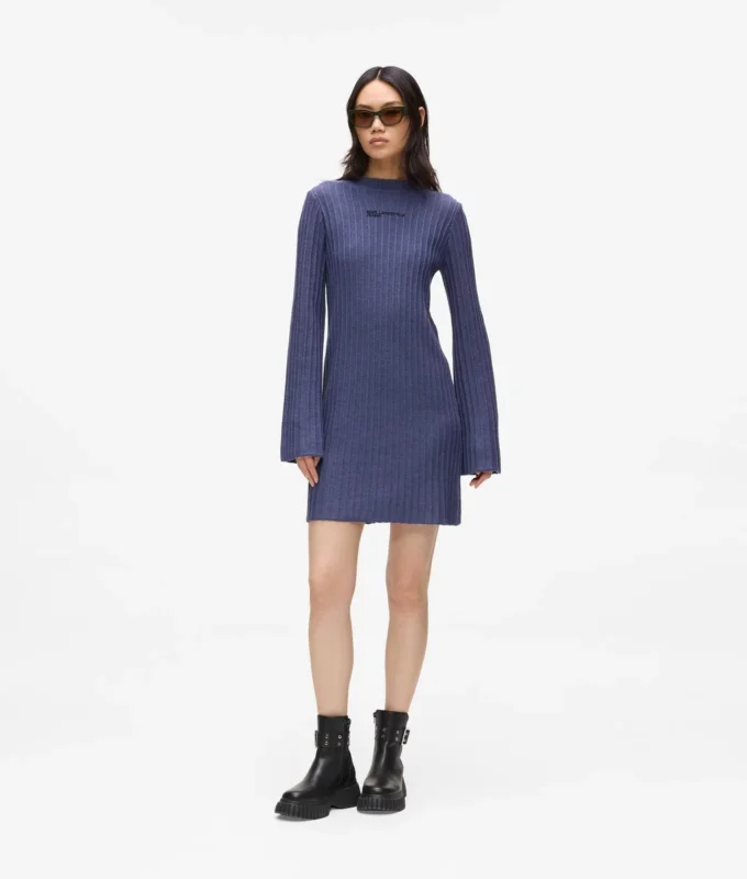 Robe en maille plissée Robe en maille plissée