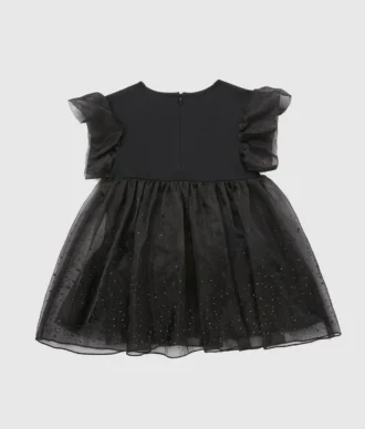 Robe en maille à strass pour bébé