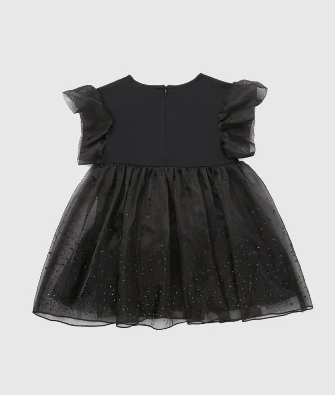 Robe en maille à strass pour bébé Robe en maille à strass pour bébé
