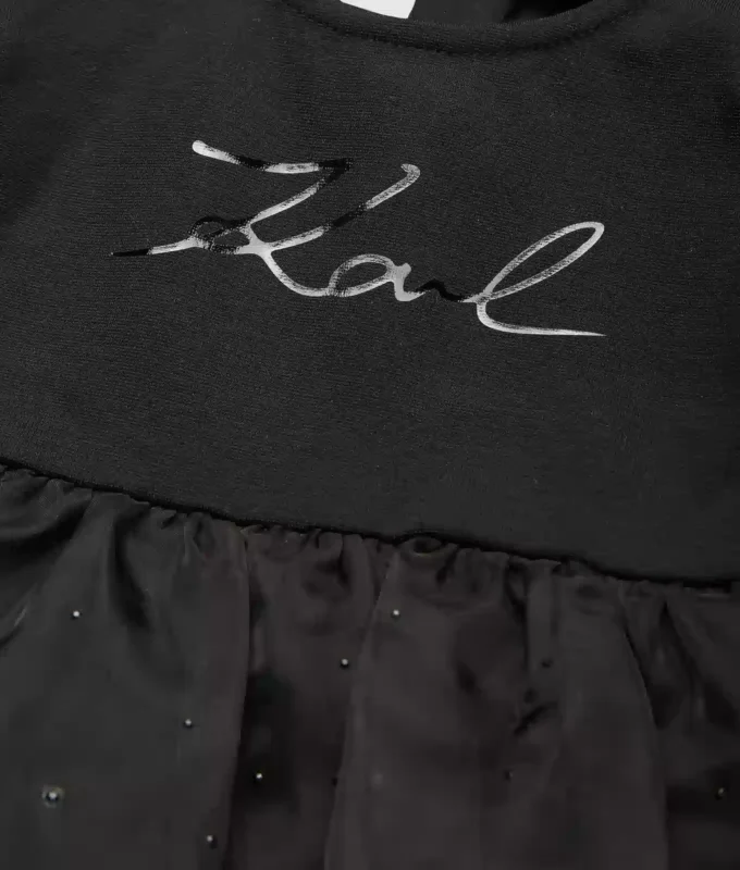 Robe en maille à strass pour bébé Robe en maille à strass pour bébé