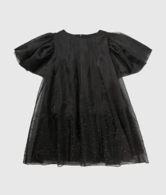 Robe en maille strass pour fille
