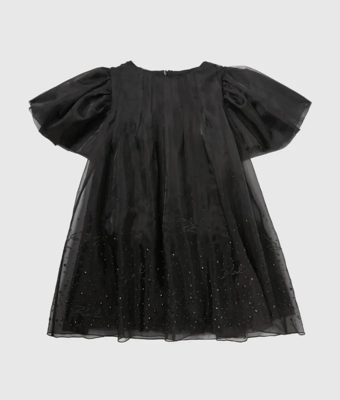 Robe en maille strass pour fille Robe en maille strass pour fille