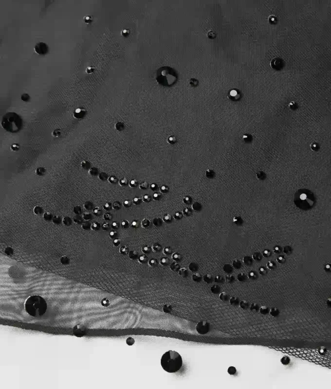 Robe en maille strass pour fille Robe en maille strass pour fille