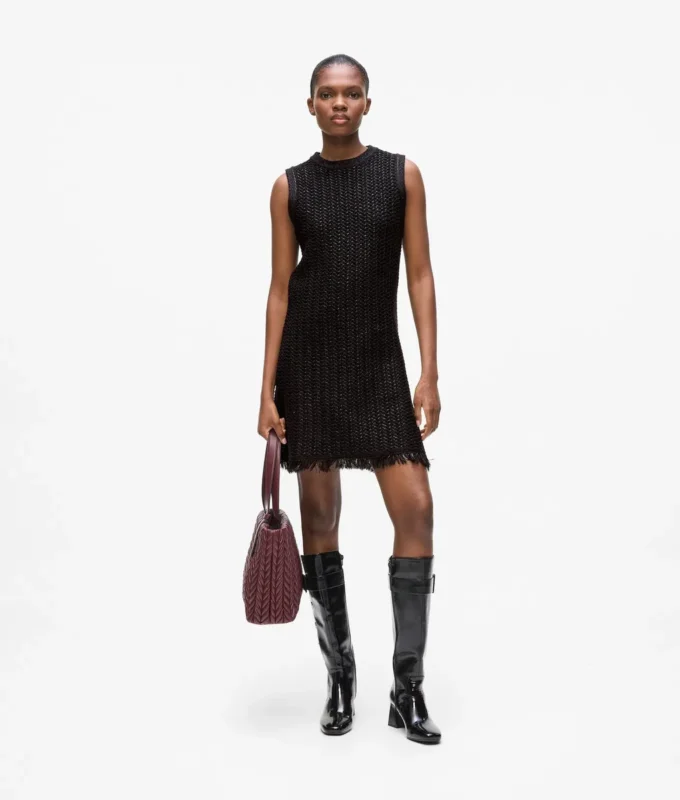 Robe en maille texturée Robe en maille texturée