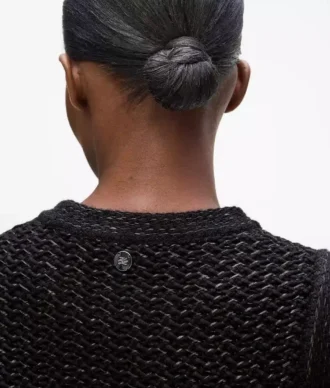 Robe en maille texturée