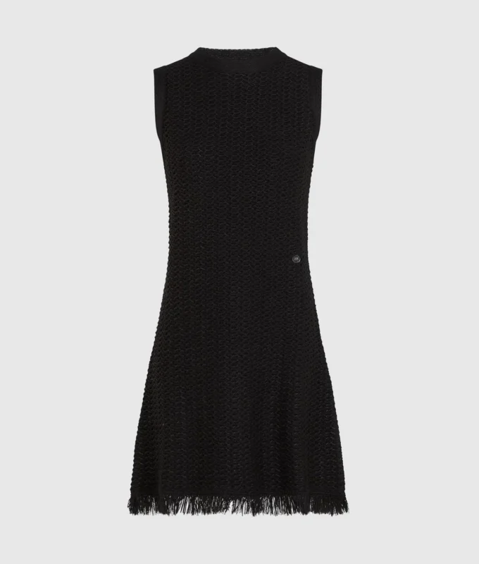 Robe en maille texturée Robe en maille texturée
