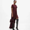 Robe en satin dos nu Robe en satin dos nu